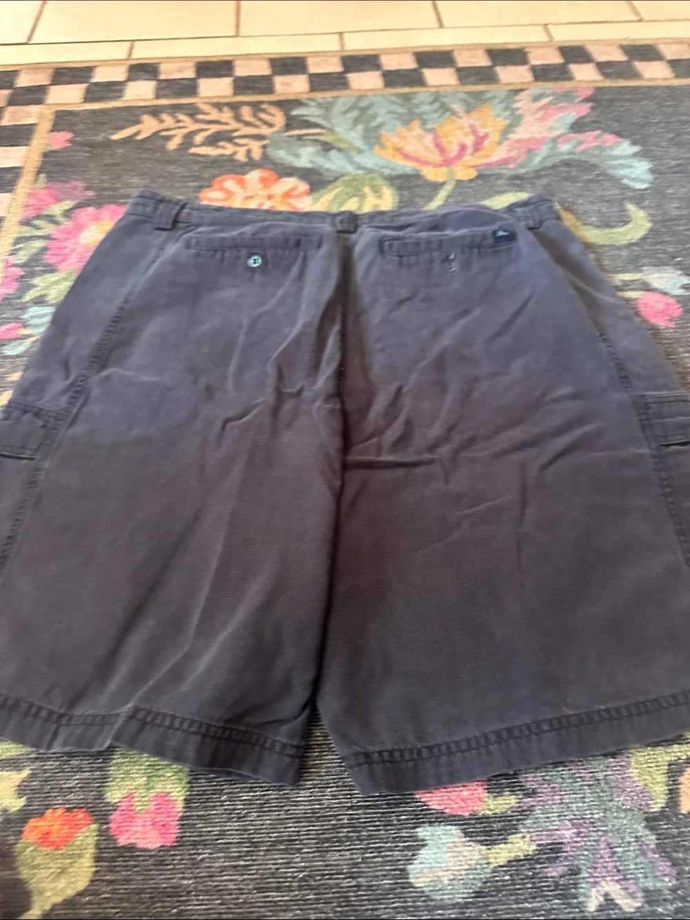 Tommy Bahama Dark Blue Cargo Shorts